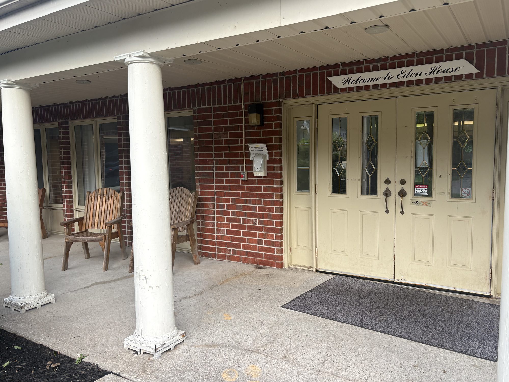 Eden House entrance